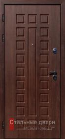 Стальная дверь Трёхконтурная дверь №34 с отделкой МДФ ПВХ
