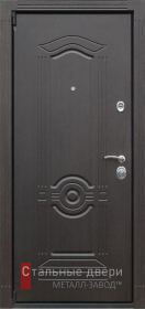 Стальная дверь Утеплённая дверь №16 с отделкой МДФ ПВХ